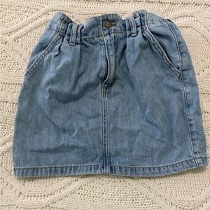 Hollister denim skirt high-waisted w23